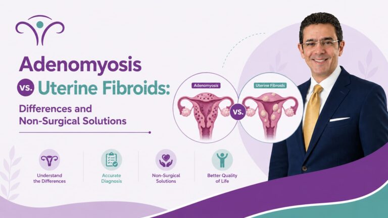 Adenomyosis vs. Uterine Fibroids: Differences and Non-Surgical Solutions